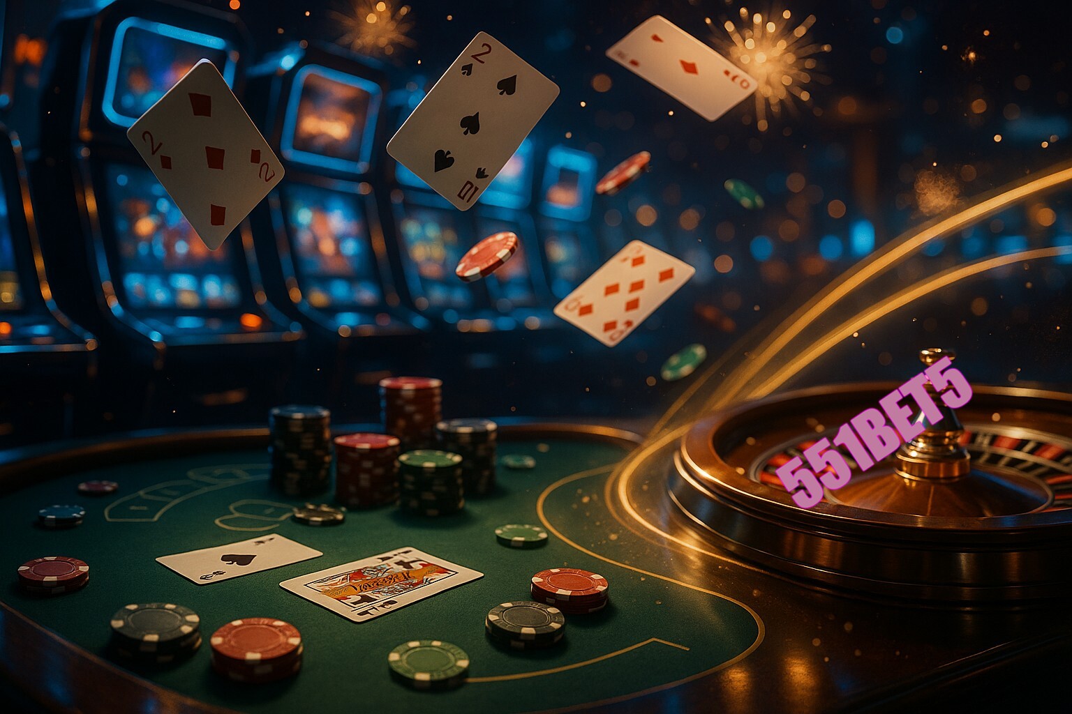 Jogos emocionantes no 551BET5