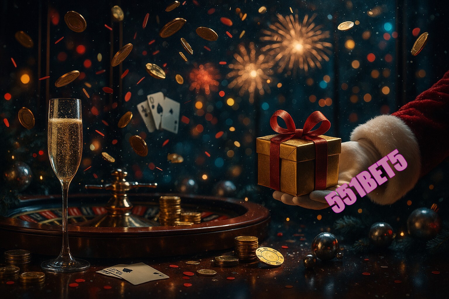 Promoções de Ano Novo no 551BET5